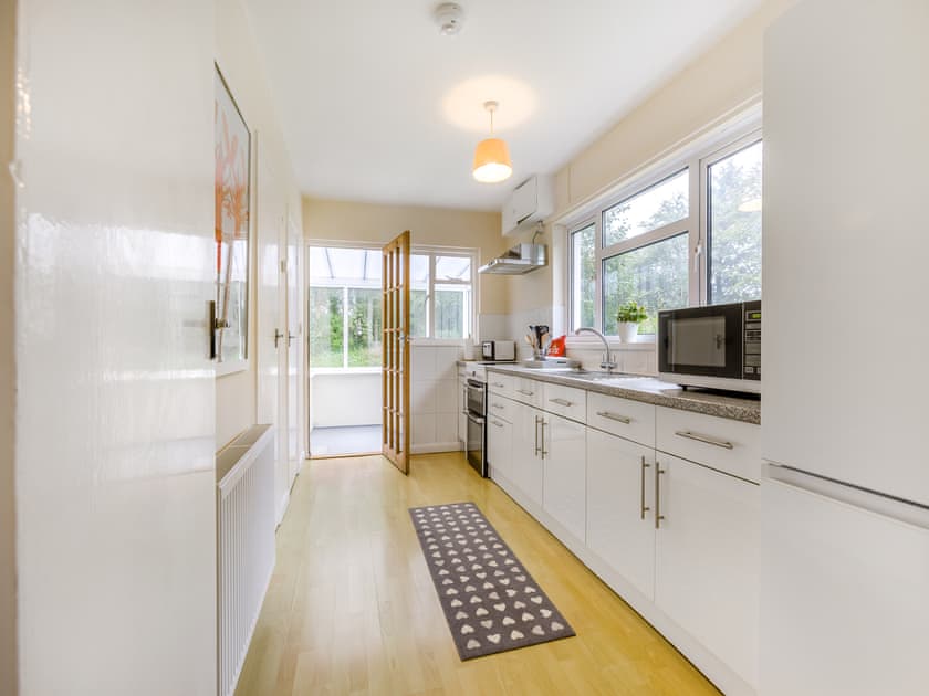 Kitchen | Pine Cottage - Golden Park, Hartland