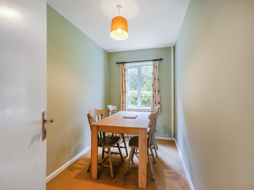 Dining Area | Spruce Cottage - Golden Park, Hartland