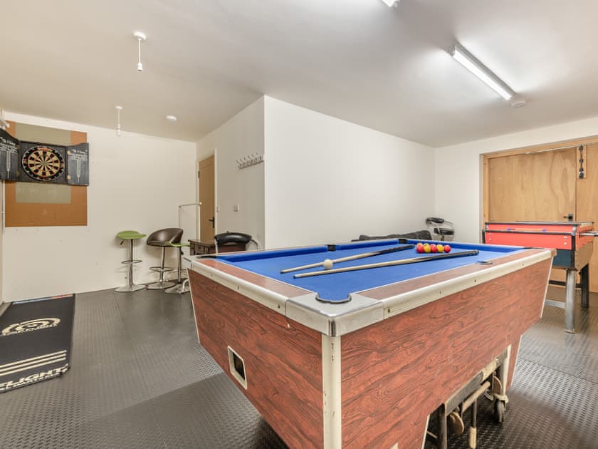 Games room | The New Inn Barn - The New Inn Farm, Marnhull, near Shaftesbury