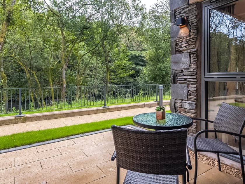 Sitting-out-area | The Flowing River, Ulverston