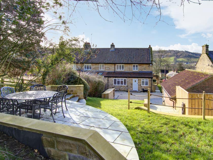 Sitting-out-area | West House, Cowesby, near Thirsk