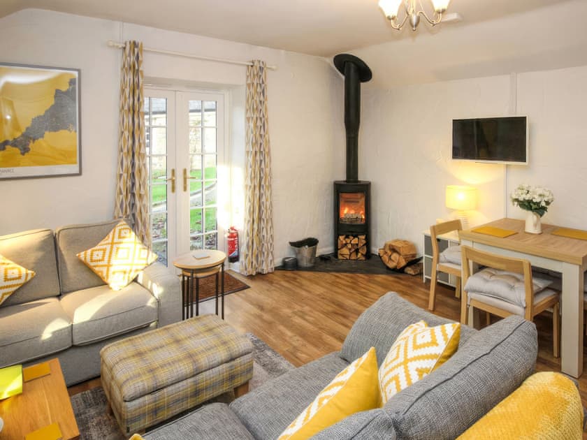 Living area | Almond Tree Cottage, Camelford