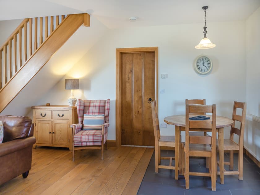 Dining Area | Siambr - Parc Wernol Cottages, Chwilog, near Pwllheli