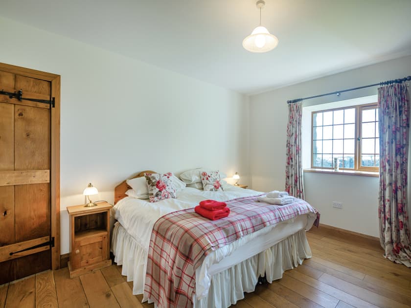 Double bedroom | Siambr - Parc Wernol Cottages, Chwilog, near Pwllheli