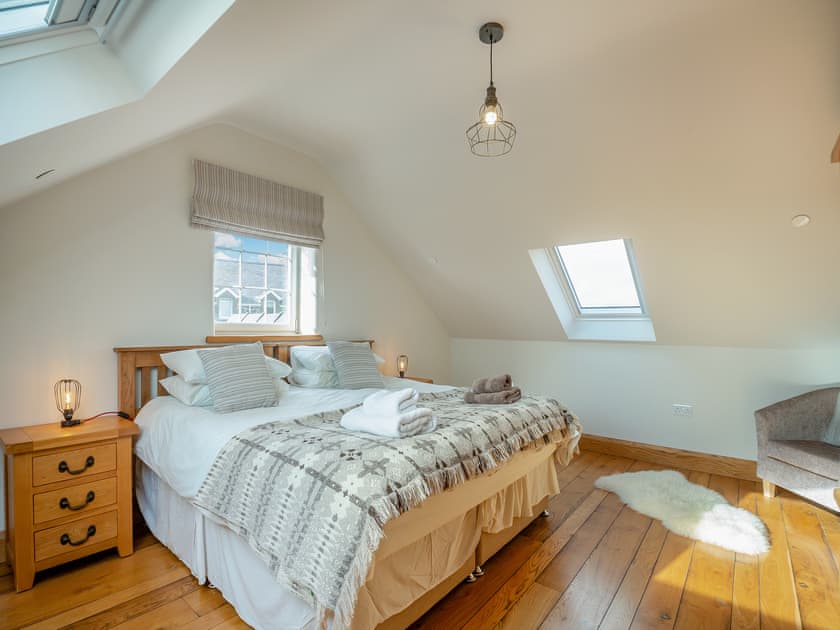 Double bedroom | Deri - Parc Wernol Cottages, Chwilog, near Pwllheli