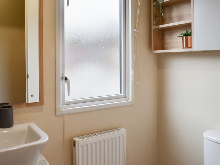 Bathroom | Regal Lodge - Forest Views, Moota, near Cockermouth