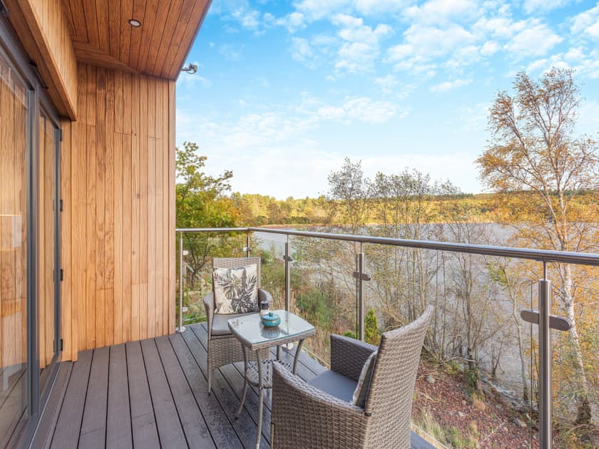 Terrace | Kimcraigan Lodge, Lochend