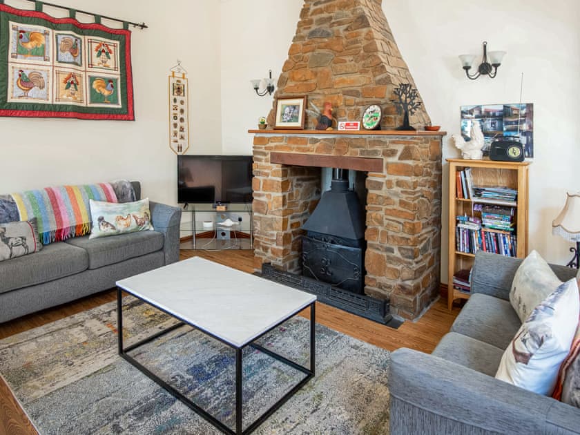 Living area | Frankaborough Cottage - Frankaborough Farm Cottages, Lifton