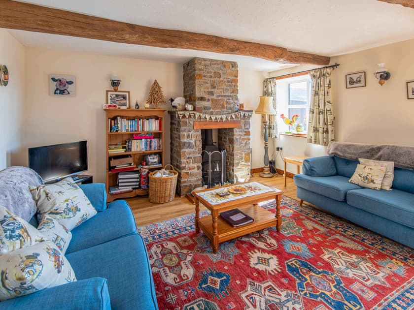 Living area | The Old Shippen - Frankaborough Farm Cottages, Lifton