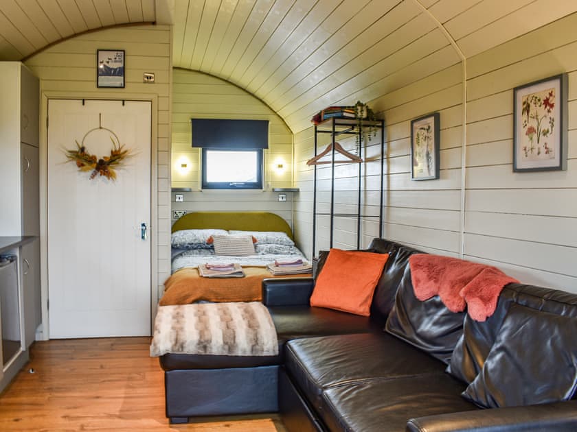 Open plan living space | Haul Y Bore - Blaenplwyf Shire Pods, Lampeter Cambrian mountains