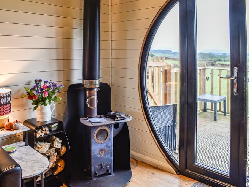 Open plan living space | Haul Y Bore - Blaenplwyf Shire Pods, Lampeter Cambrian mountains