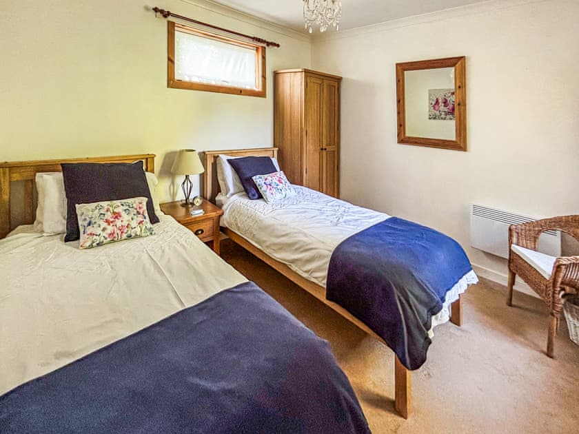 Twin bedroom | Tigh Nan Allt, Camserney, near Aberfeldy