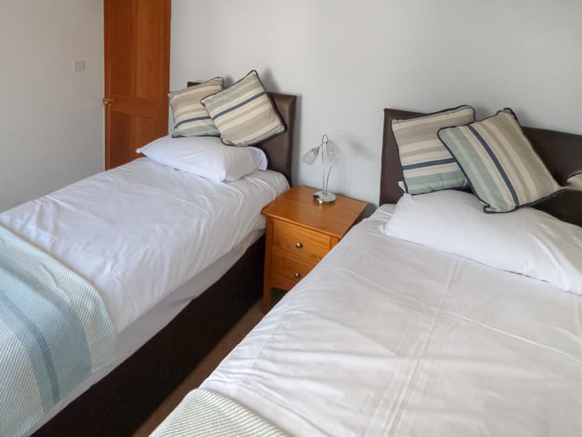Twin bedroom | Horton Farm House, Horton, near Gower