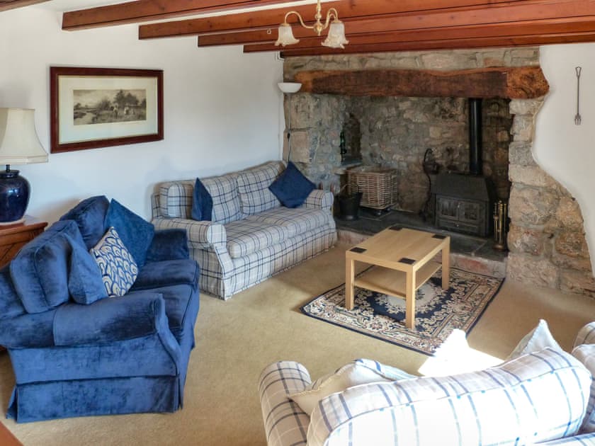 Living area | Horton Farm House, Horton, near Gower