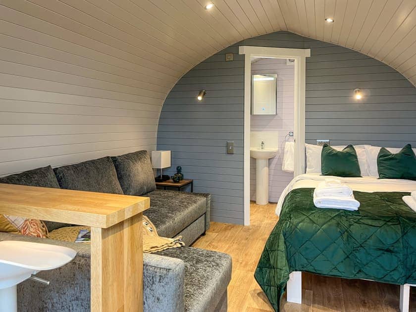 Living area | Uuu Pod - Newton Of Inshewan Farm Pods, Forfar