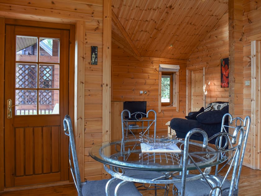 Kitchen/diner | Bluebell - Lowfield Log Cabins, Staintondale near Scarborough