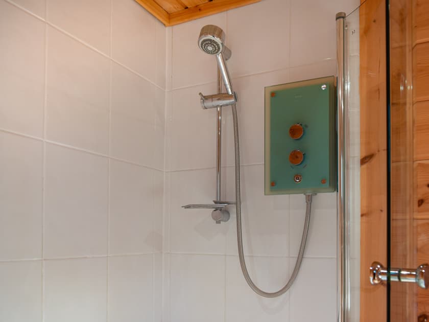 Shower room | Bluebell - Lowfield Log Cabins, Staintondale near Scarborough