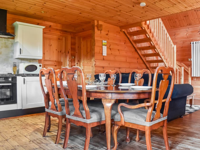 Open plan living space | Foxglove - Lowfield Log Cabins, Staintondale near Scarborough
