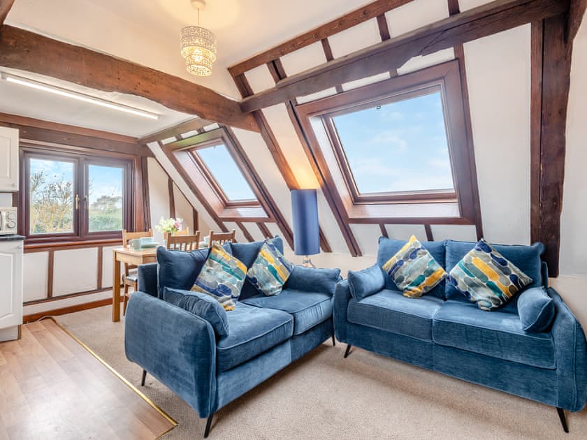Open plan living space | Plover - Birds Farm Holidays, Colchester