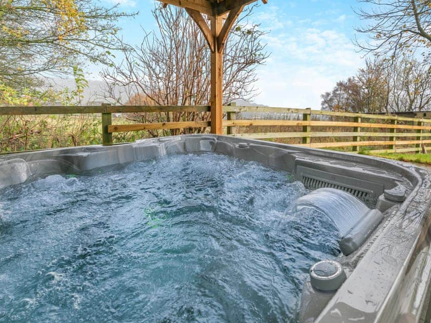 Hot tub | Bolster Moor Barn, Golcar, near Huddersfield