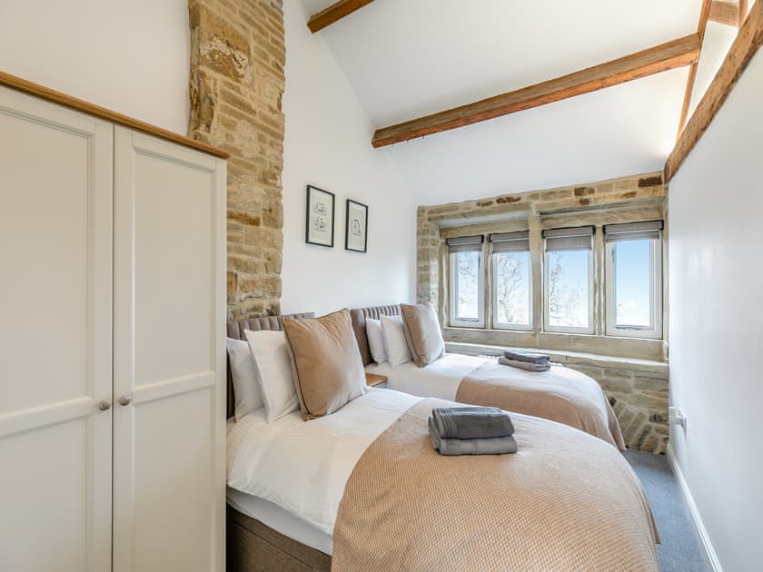 Twin bedroom | Bolster Moor Barn, Golcar, near Huddersfield