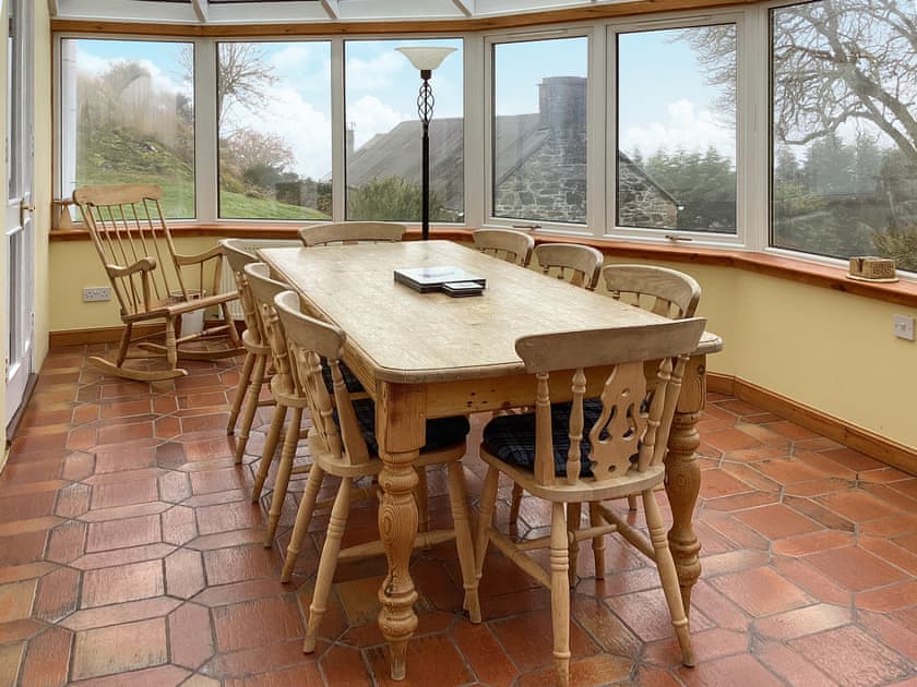 Dining Area in Conservatory  | Mor Carraig., Inverness