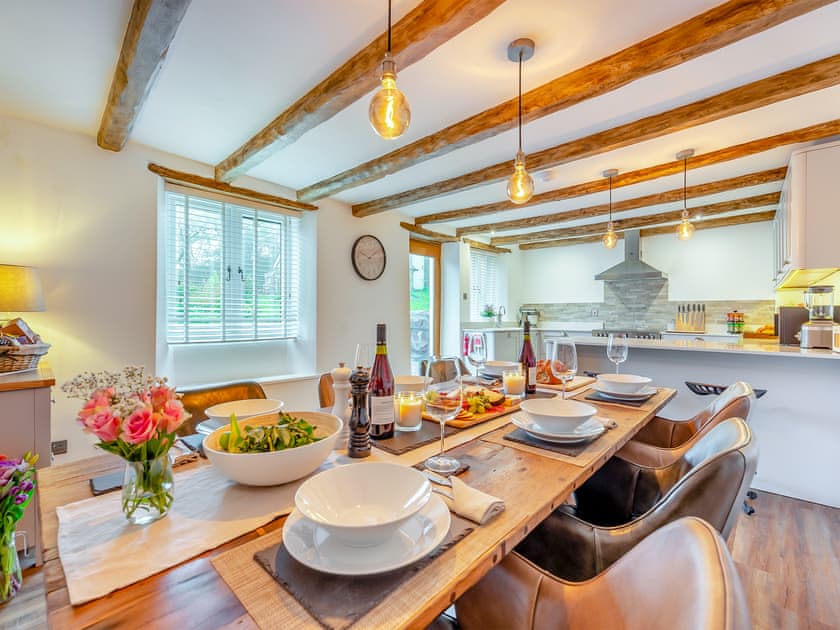 Dining Area | Deviock Farm House, Downderry