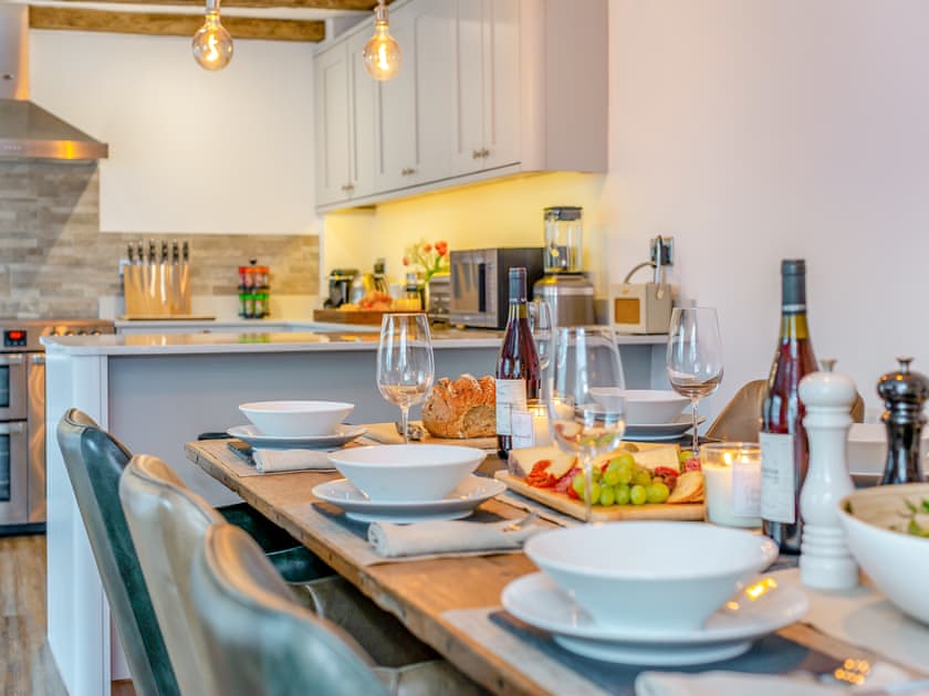 Dining Area | Deviock Farm House, Downderry