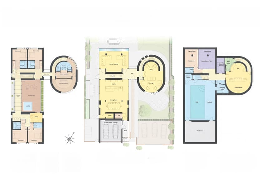 Floor plan | The Radlett Mansion, Radlett