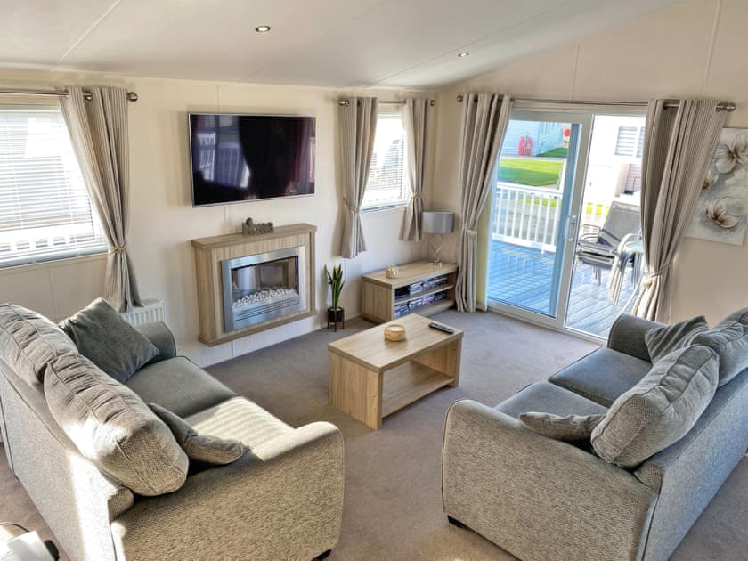 Living area | Sunset Lodge, Heysham-Morecombe, near Lancaster