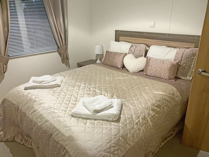 King size Double bedroom | Sunset Lodge, Heysham-Morecombe, near Lancaster