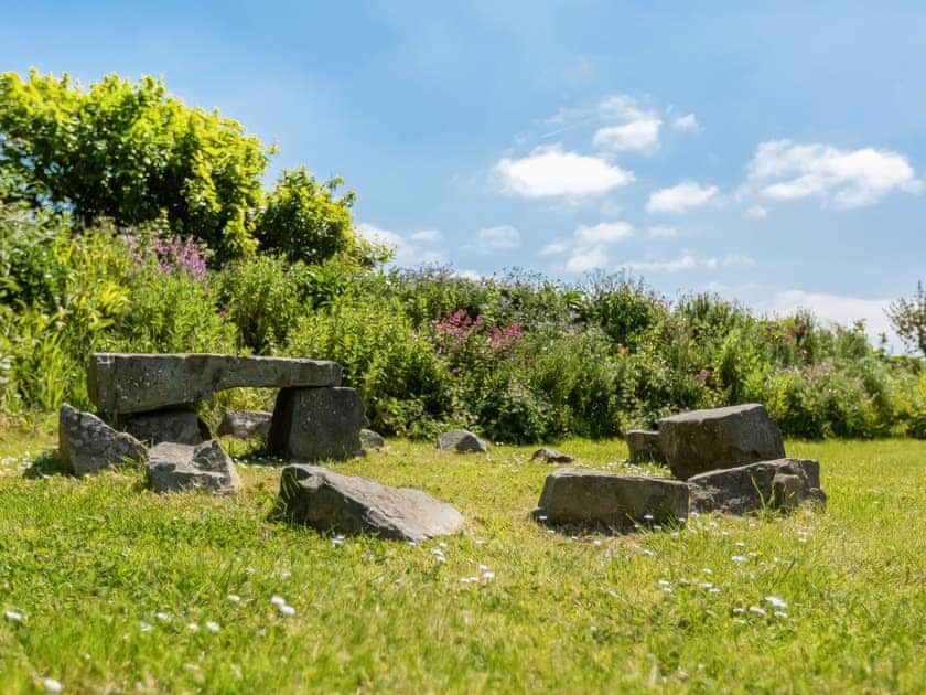 Garden | Thrift Cottage - Delfryn Cottages, Solva