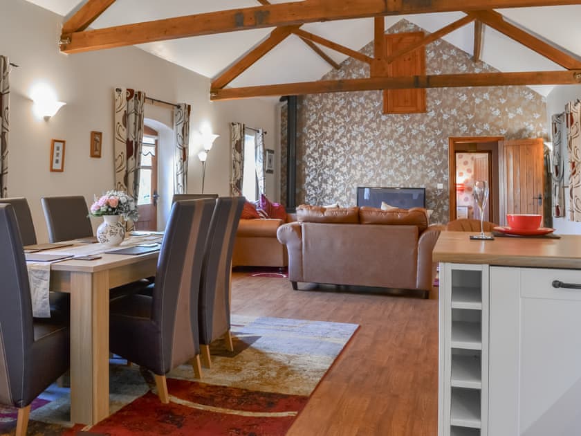 Open plan living space | The Stables at Grange Barn, Whitedale