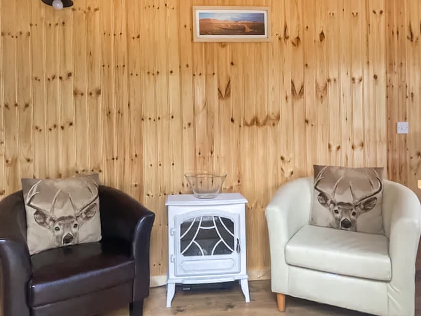 Living area | Shepherds Cabin - Shepherds Holidays, Kilmallieu