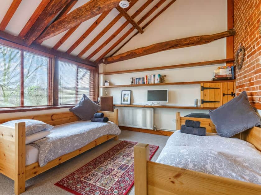 Twin bedroom | Bimblebox Barn, Reepham