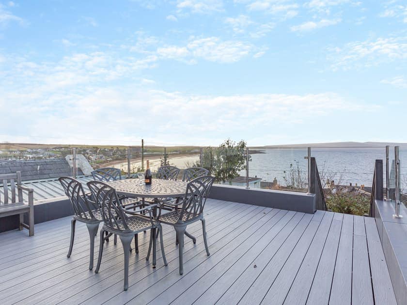 Terrace | Bayview Cottage, Portmahomack