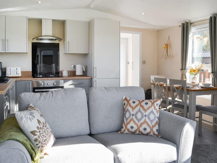Open plan living space | Sunflower Lodge, Sewerby