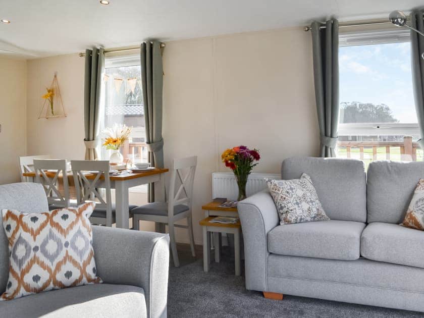 Open plan living space | Sunflower Lodge, Sewerby