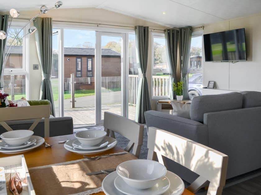 Open plan living space | Sunflower Lodge, Sewerby