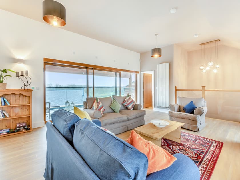 Open plan living space | Hollyhocks - Glebe Farm, Woodford