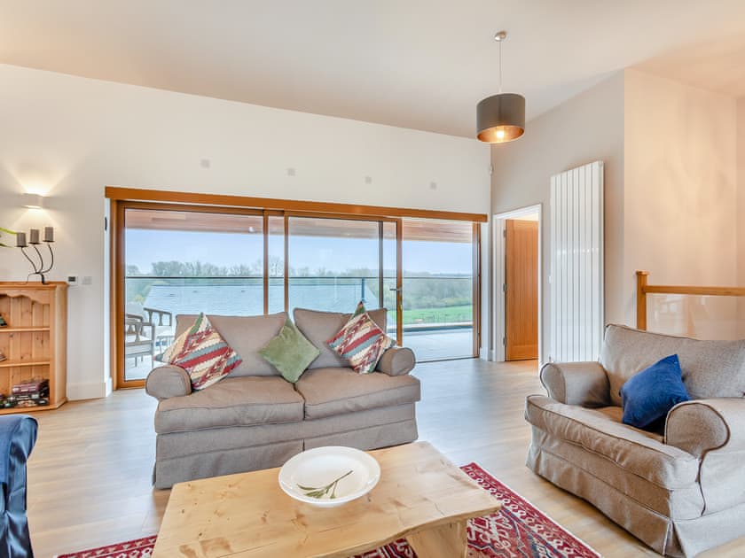 Open plan living space | Hollyhocks - Glebe Farm, Woodford