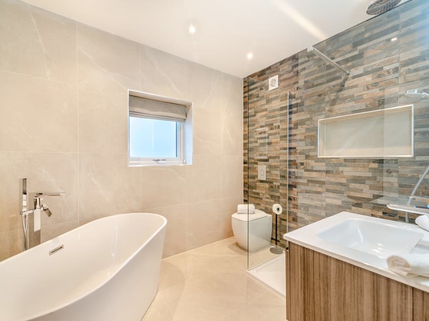 Bathroom | Cherry Tree Cottage - Cunliffe Moss Farm, Mellor