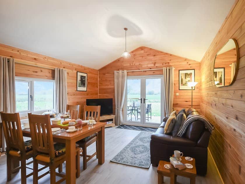 Open plan living space | Llwynog Lodge, Montgomery