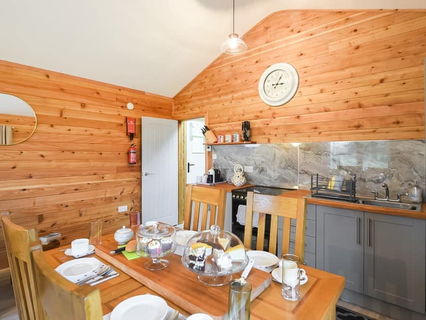 Open plan living space | Llwynog Lodge, Montgomery