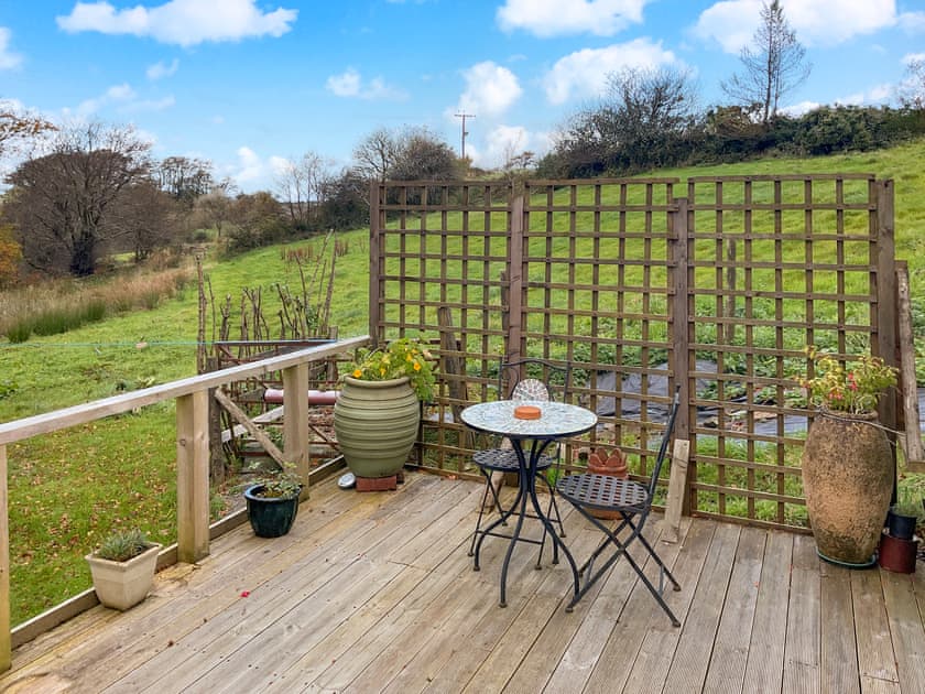 Terrace | The Hideaway, Tregaron