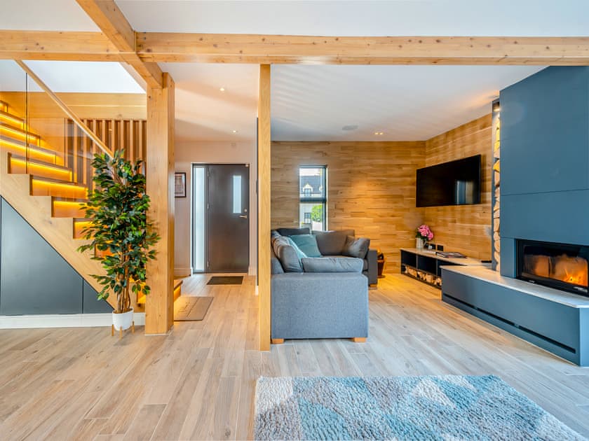 Open plan living space | Ty Cyfoes, St Florence, near Tenby