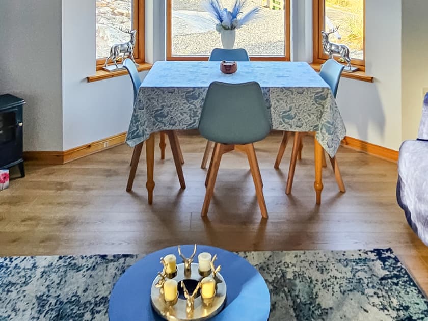 Living room/dining room | Pine View, Gisla, Isle of Lewis