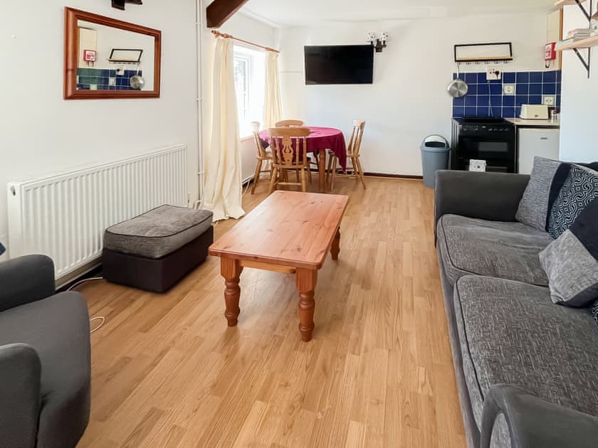 Convenient open-plan design | Manor Cottage - Trimstone Manor Cottages, Trimstone, near Woolacombe