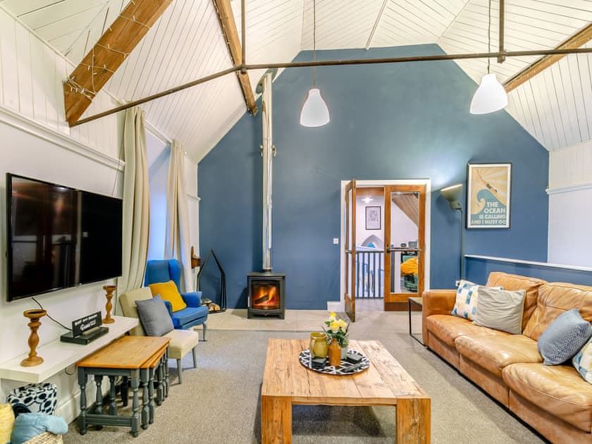 Living area | North Lake Chapel, East Worlington, near Chulmleigh