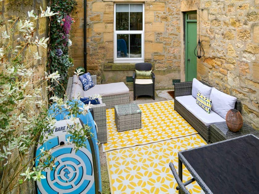 Outdoor area | The Physicians House, Alnwick